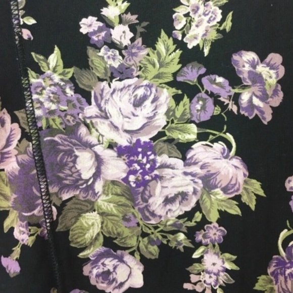 Talula Noho Black Floral Bustier Top - Picture 7 of 7